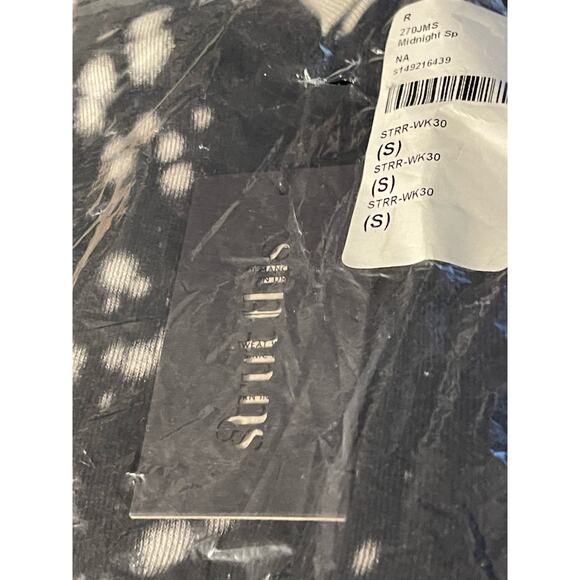 STRUT THIS Mason Oversized Sweatshirt in Midnight Splatter Small NWT - Picture 8 of 9